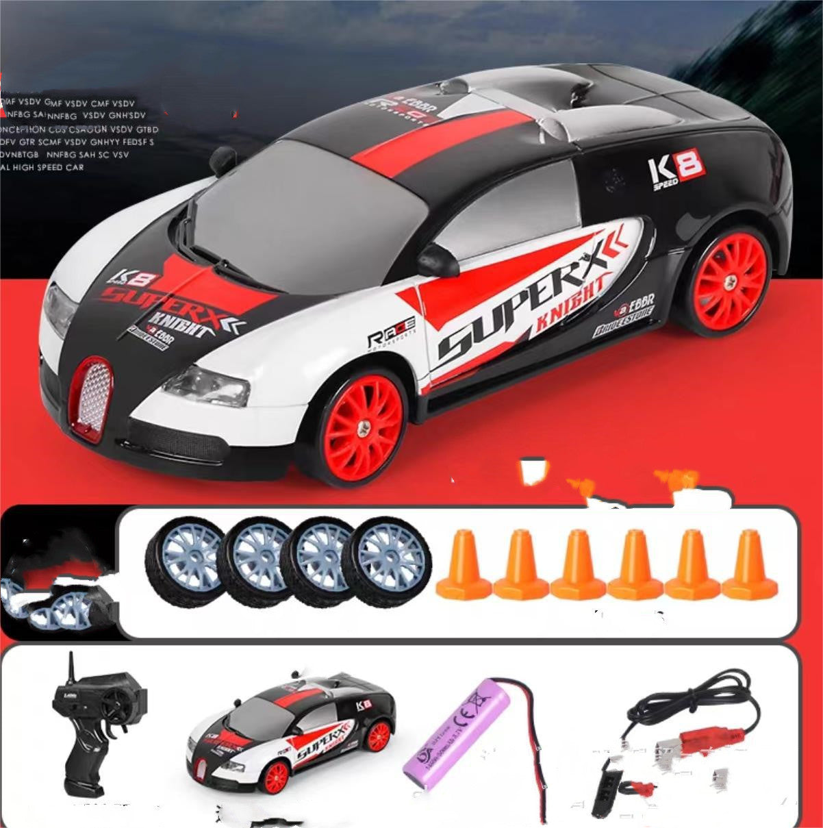 Drift car toy remote control GTR model AE86 vehicle